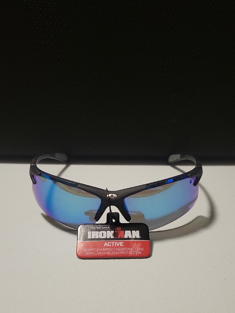 Ironman Active Mirrored Sports Sunglasses - Blue